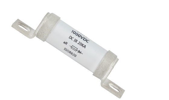 Beyaz Bs88 60a Sigorta Seramik Malzeme 1000VDC ISO8820 Standardı