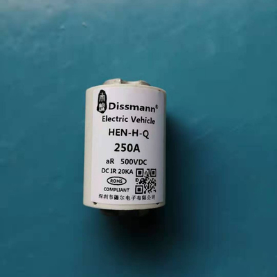 Fiber Boru Yüksek Gerilim Otomotiv Sigortası UL248 Sertifikalı DC500V 550A HEV
