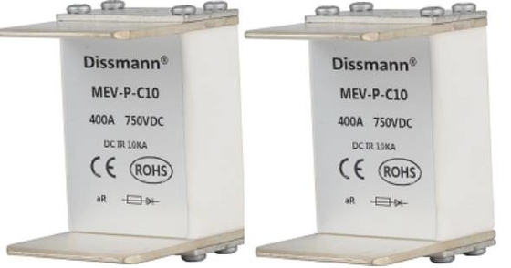 1000VDC Enerji Depolama Sistemi Sigortası CE Belgesi Cıvata Montajlı