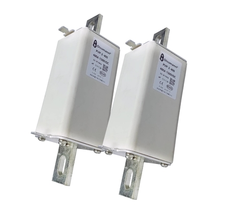 PV İnvertör için Elektrik Kontrol Yüksek Gerilim Kartuş Sigortası 50KA DC
