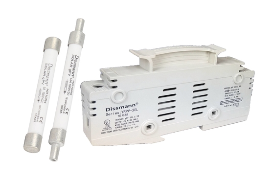 10×85 Pv Solar Sigorta, Beyaz 30 Amp Mikro Kartuş Sigorta IEC60269.6 Standardı