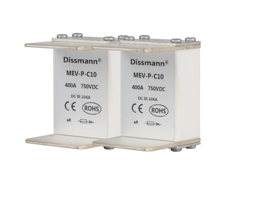 MEV için Beyaz 250 Amp Otomotiv Sigortası Düşük Kapasiteli 750volt DC