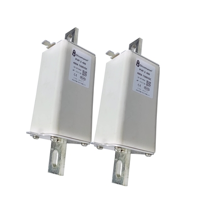 1500VDC Solar PV Sigortaları, Bakır Alaşımlı Pimli 400 Amp Dc Sigorta