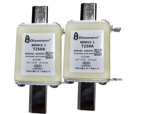 MNH Serisi Yüksek Akım Otomotiv Sigortaları 440volt Yüksek Kesme Kapasiteli