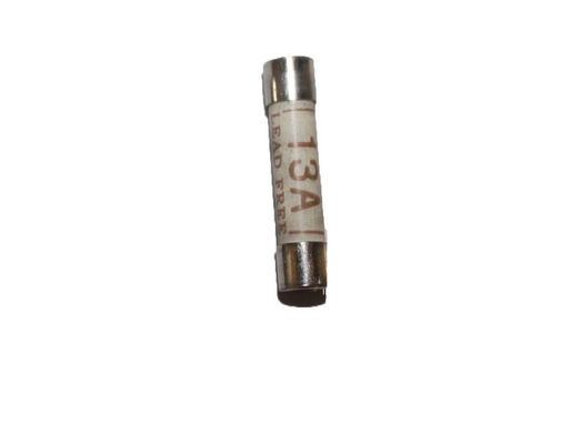 Kahverengi BS1362 Kartuş Sigortaları 13a SE1027 Seramik Boru Malzemesi