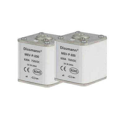 Enerji Depolama Sistemi için 630 Amp NH Tipi HRC Sigorta UL248-13 Standardı