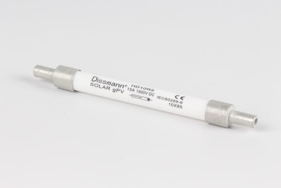 GPV Çalışma Yarı İletken Sigortaları 10 Mm X 85 Mm 1500VDC Anma Gerilimi