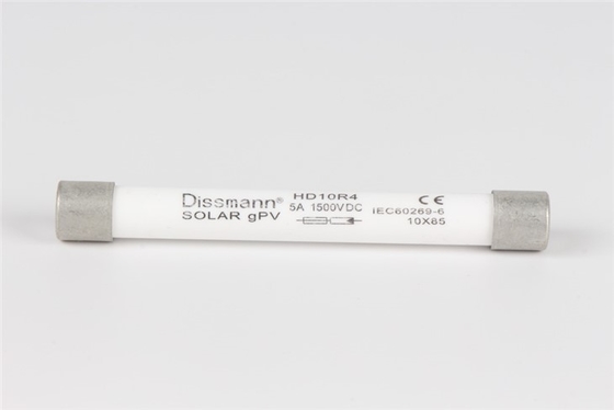 GPV Çalışma Yarı İletken Sigortaları 10 Mm X 85 Mm 1500VDC Anma Gerilimi